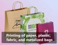 Printing of paper bags